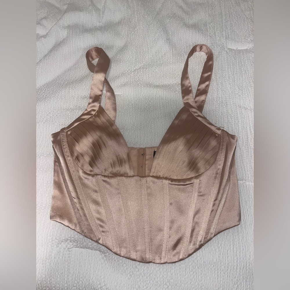 Zara satin corset